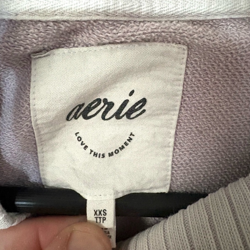 Aerie Soft Cream Cowl Neck Sweater - Picture 3 of 4